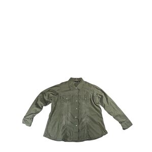 Olive Green Men's Shirt
